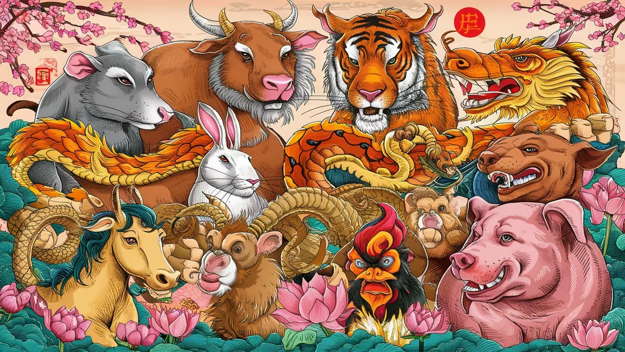 The Zodiac of the East: Twelve Animal Signs